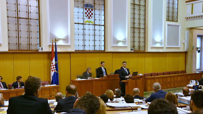 Premijer Plenković u Saboru: Populizam, demagogija i nervoza neće naići na dobro. Ovo je vrijeme razotkrivanja 